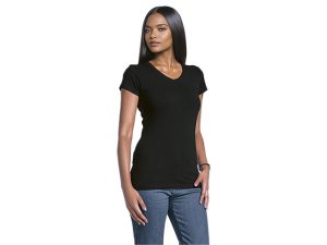 170G Slim Fit V-Neck T-Shirt Ladies