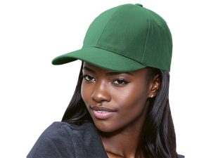 6 Panel Brushed Cotton Cap