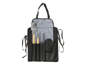Apron With Bbq Set