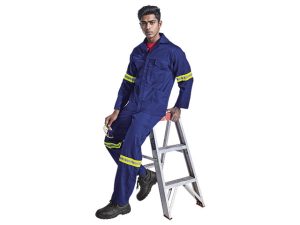 Barron Supreme Poly Cotton Conti Suit With Reflective