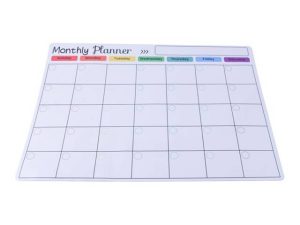 Magnetic Monthly Planner andamp; Dry Erase Marker