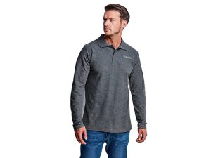 Mens Long Sleeve Elemental Golf Shirt