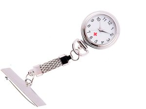 Metal Nurse Watch