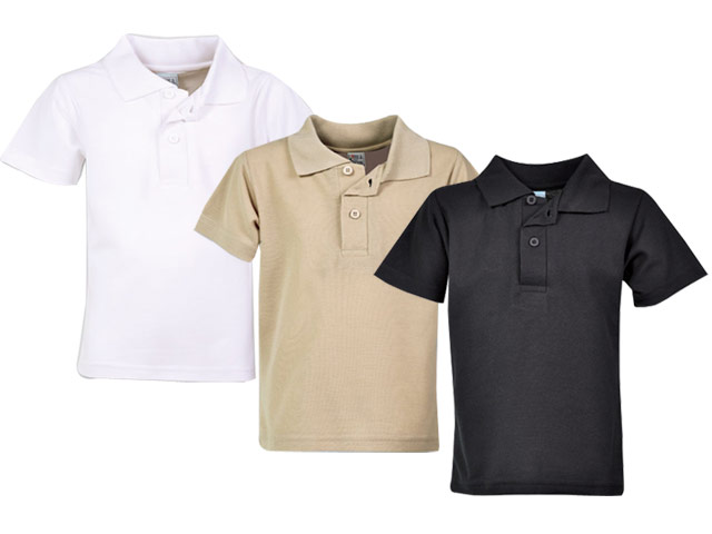 175g Youth Classic Pique Knit Polo - Image 2