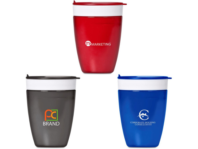 Altitude Manhattan Plastic Double-Wall Tumbler - 300ml - Image 3