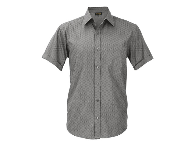 Claremont Lounge Shirt Short Sleeve Mens - Image 2