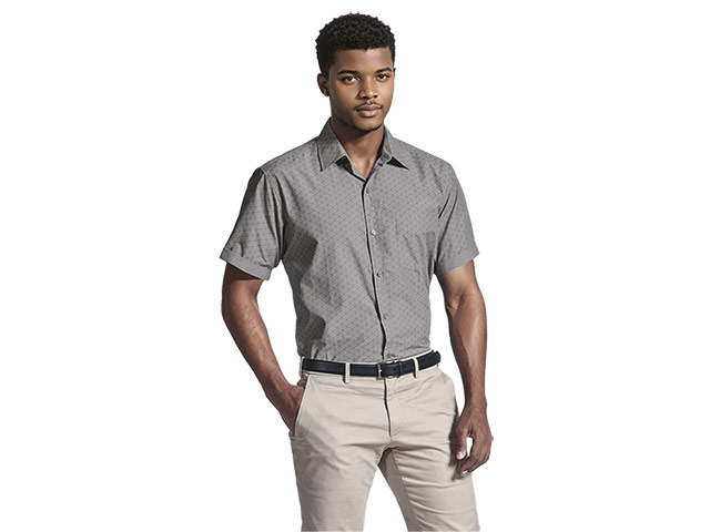 Claremont Lounge Shirt Short Sleeve Mens