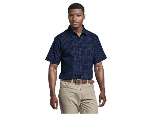Hamilton Check Lounge Short Sleeve Mens