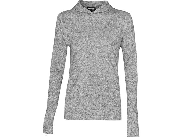 Ladies Fitness Lightweight Hooded Sweater - Image 4