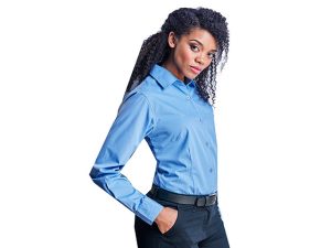 Ladies Long Sleeve Empire Shirt