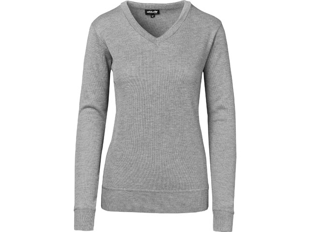 Ladies Long Sleeve Peru V-Neck Jersey - Image 3