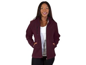 Ladies Zip Off Sleeve Polar Fleece