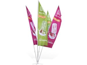 Legend 4 Flag Fountain 6m Large (1m x 4m flags)