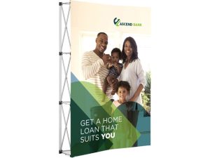 Legend Curved Banner Wall 1.45m x 2.25m