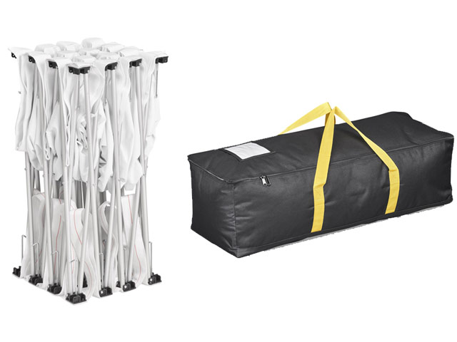 Legend Double-Sided Straight Banner Wall 2.25m x 2.25m - Image 5