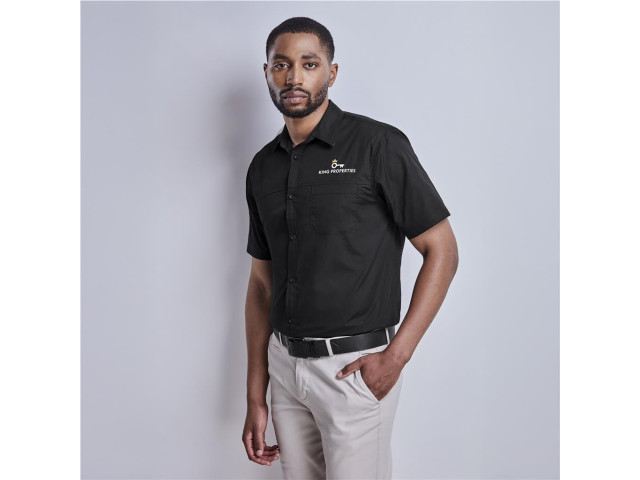 Mens Short Sleeve Empire Shirt - Image 5