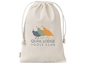 Okiyo Chikara Maxi Cotton Drawstring Pouch