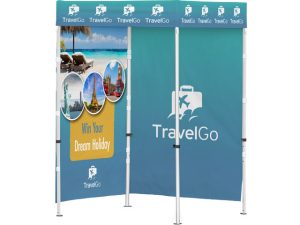 Ovation Sublimated Gazebo 1.5m X 1.5m - 2 Full-Wall Skins