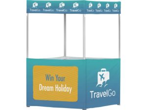 Ovation Sublimated Gazebo 1.5m X 1.5m - 4 Half-Wall Skins