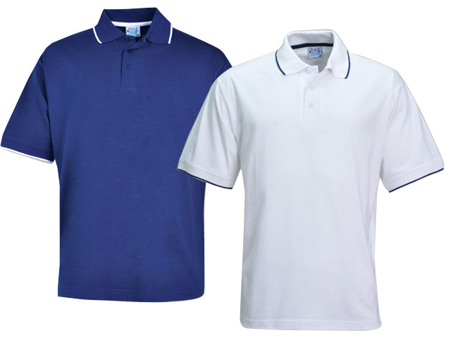 Pencil Stripe Golfer - Navy/white - Image 5