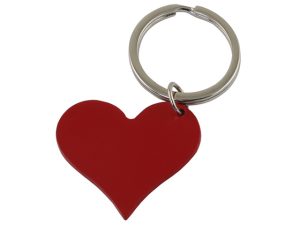 Red Heart Keyring