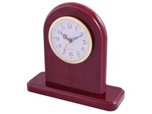 Rosewood Desk Clock
