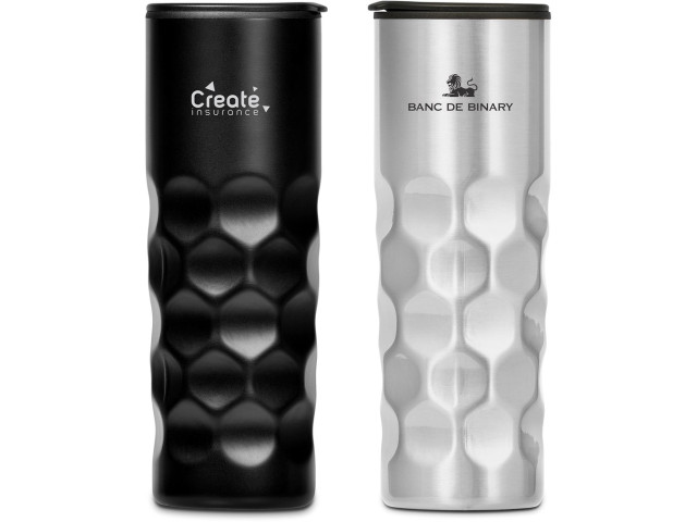 Serendipio Meteor Stainless Steel & Plastic Double-Wall Tumbler - 450ml