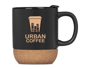 Serendipio Sienna Cork & Ceramic Coffee Mug - 340ml