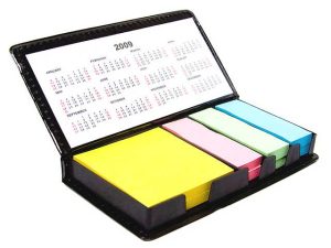 Sticky-Memo Pad & Calendar