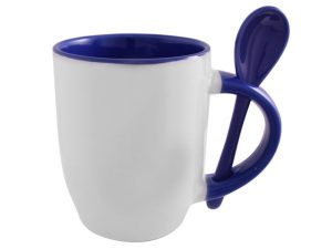 Sublimation Whirl Mug And Spoon