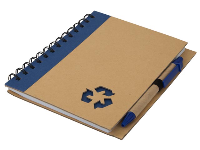 Thick Recycle Notebook And Pen - Image 2