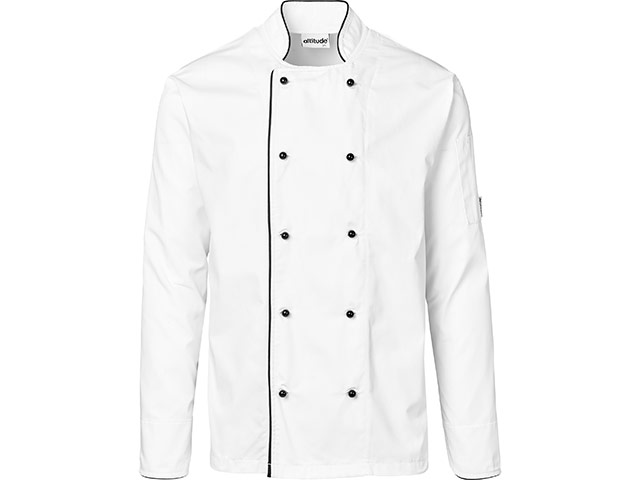 Unisex Long Sleeve Dijon Chef Jacket - Image 2