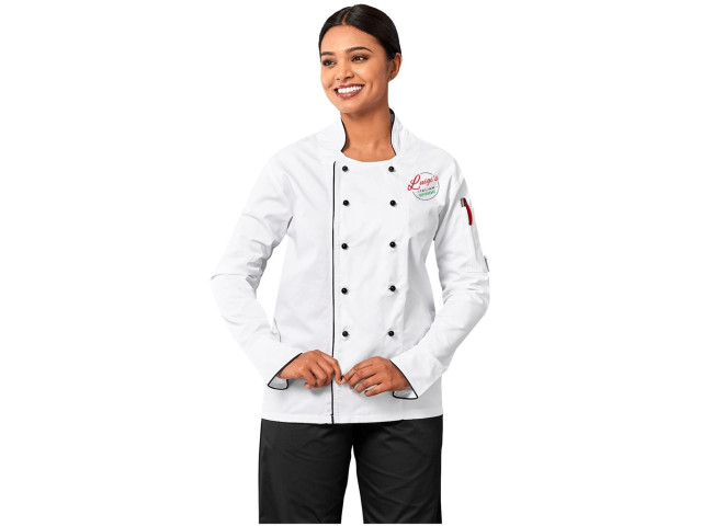 Unisex Long Sleeve Dijon Chef Jacket - Image 3