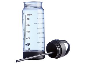 1L Torrent Water Bottle With Straw