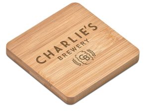 Altitude Drifter Bamboo Bottle Opener Coaster