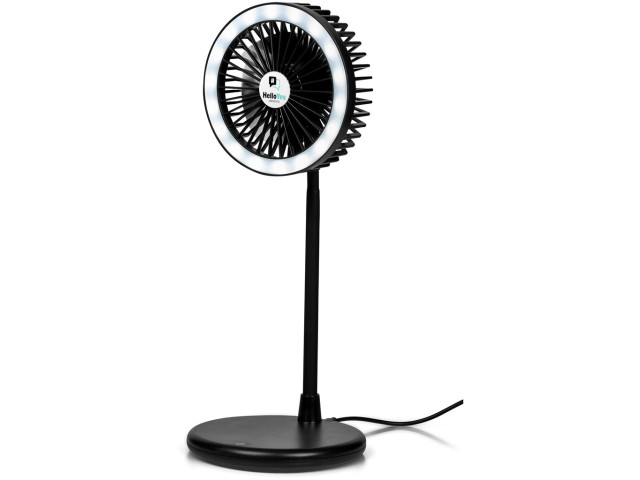 Altitude Light Breeze LED Ring Light Desk Fan - Image 2