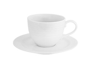 Arctic White Tea Cup and Saucer 200ml