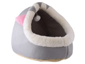 Cat Plush Bed-Blue Ears