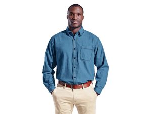 Denim Shirt Long Sleeve Mens