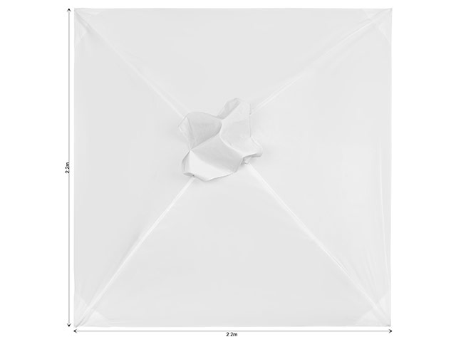 Fade Resistant Parasol Roof 2.2m x 2.2m - Image 3