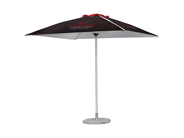 Fade Resistant Parasol Single Hexagonal Pole 2.2 x 2.2m - Image 2