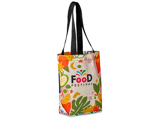Hoppla Bayside Recycled PET Stitch-Bond Shopper - Image 3