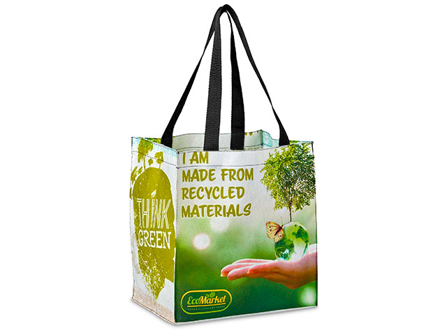 Hoppla Gateway Recycled PET Stitch-Bond Shopper