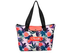 Hoppla Rosebank Polyester Roll-Up Tote Bag