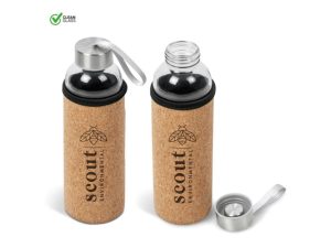 Kooshty Kork  Glass Water Bottle - 500ml