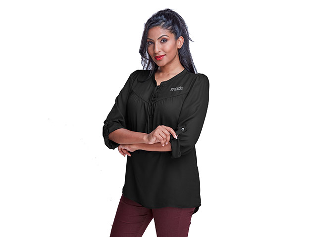 Ladies Long Sleeve Candice Blouse - Image 2