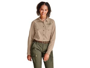 Ladies Long Sleeve Mawenzi Twill Shirt