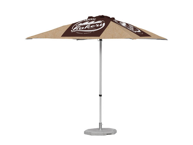 Legend Sublimated Parasol Sliding Hexagonal Pole 2m x 2m