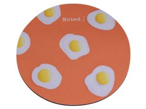 Noted Fried Eggs Mousepad