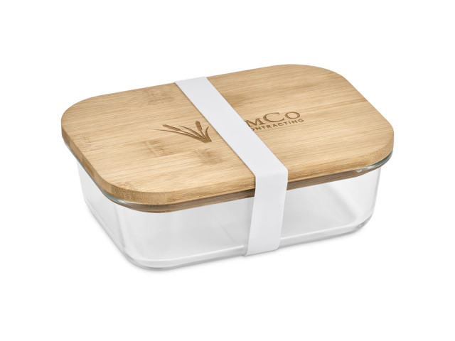 Okiyo Moshi Glass & Bamboo Lunch Box - Image 2